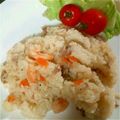 rouge333's cooksnap of when they made 炊飯器パエリア～～♪.