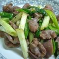 myukitty's cooksnap of when they made 簡単パパッと砂肝炒め.