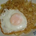 toshiebaba's cooksnap of when they made 焼きうどん.