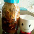 もゆそみmama's cooksnap of when they made 冷え性にはこれ！しょうが黒蜜♪.