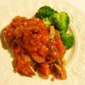 るぱんとありす's cooksnap of when they made サンマのトマトソース煮　10分料理〒皿〒.