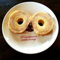 もみかん's cooksnap of when they made ホットケーキミックスで丸いバウムクーヘン.
