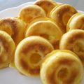まゆみ～ヌ♪'s cooksnap of when they made サツマイモのヘルシー焼きドーナツ☆.