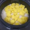 むっちゃんこなべ's cooksnap of when they made さつまいもご飯.