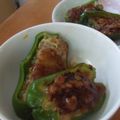 このみん家's cooksnap of when they made ピーマンの肉詰め。.