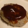 よん妻's cooksnap of when they made お好みソースがあう　蓮根ハンバーグ.