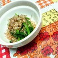 キョク's cooksnap of when they made お弁当用☆青菜のおひたし.