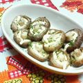 キョク's cooksnap of when they made シンプル椎茸のマヨ焼き.