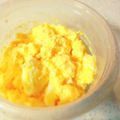 こはる・▽・'s cooksnap of when they made ＊レンジでふわふわ卵＊.