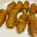 つぶこママ's cooksnap of when they made 簡単！わが家の豚肉クルクル巻き.