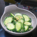 ちえちんと龍's cooksnap of when they made ♪うちのきゅうりの浅漬け食べてみて!!♪.