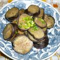 Jock's cooksnap of when they made どこか懐しい☆お茄子と白味噌で炊いたん.