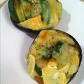 InaKing's cooksnap of when they made えび＆アボカドのバーニャカウダーグラタン.