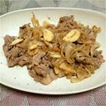 みきみっきー0530's cooksnap of when they made ニンニク風味！牛肉とタマネギの醤油炒め.