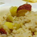 えみとわたると's cooksnap of when they made 簡単☆さつまいもご飯.