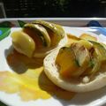 クレイプメートル's cooksnap of when they made かぼちゃとりんごのミルフィーユ トースト.