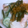 olive11's cooksnap of when they made 大根とサーモンのわさマヨ醤油和え.