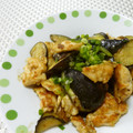 chiroxine's cooksnap of when they made ごはんに合う♪なすとささみのみそ炒め.