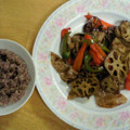 アカシアhony's cooksnap of when they made 豚肉とレンコンの柚子胡椒炒め.
