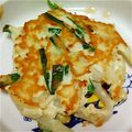 あーちゃん0220's cooksnap of when they made ニラとミンチのうどん焼き.