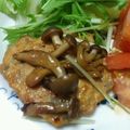 yz244's cooksnap of when they made ♡筍シャキシャキ　つくねハンバーグ♡.