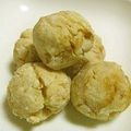 anjizi's cooksnap of when they made おからでヘルシー☆ピリ辛味噌団子餅.