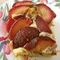 さーちゃんのママ88's cooksnap of when they made ☆季節のフルーツ☆焼きっぱなし簡単ケーキ.