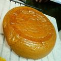 tama｡'s cooksnap of when they made 炊飯器で簡単シフォンケーキ＠コーヒー味.