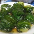 chemicat's cooksnap of when they made チンゲン菜ロール.