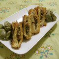 赤い電話's cooksnap of when they made じゅわ～っと生揚げ豆腐のしらす詰め.