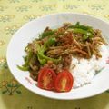 赤い電話's cooksnap of when they made 【ピーマン嫌いも食べられる！青椒肉絲】.