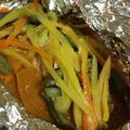 ひとみ屋's cooksnap of when they made 簡単で美味しい♪鮭のホイル蒸し.