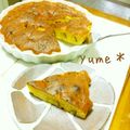 yume2011's cooksnap of when they made サツマイモの簡単焼きケーキ.