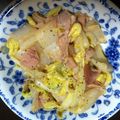 じゅん6741's cooksnap of when they made 白菜とハムのペッパーマヨ炒め♪.