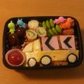 なおたんラブ's cooksnap of when they made キャラ弁☆コンテナ車弁当.