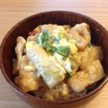 ともちなつ's cooksnap of when they made 油揚げの卵とじ丼.