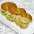 ちー（・＿・）'s cooksnap of when they made 海老とアボカドのサンドイッチ.