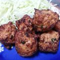 ななみん ママ★★'s cooksnap of when they made ムネ肉deミンチボール(⌒‐⌒).