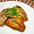 簡単手抜きママ's cooksnap of when they made トロ鯵の黒酢蒲焼き.