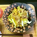 ともってぺ's cooksnap of when they made 白菜･大根･高菜の生姜豚肉炒め.