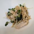 麦茶ちやん's cooksnap of when they made 鶏むね肉とかいわれのわさび醤油サラダ.