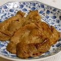 umemodoki's cooksnap of when they made 漬け込み不要☆梅味の生姜焼き♪♬.