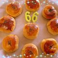 ｏｔｅｆｕ's cooksnap of when they made 全粒粉入りふわふわあんぱん。.
