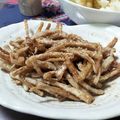 naonao_ka's cooksnap of when they made 簡単ピリ辛ごぼう揚げ*.