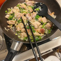自炊したいブルーキャット's cooksnap of when they made 鶏むね肉のねぎ塩炒め.