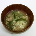 龍青空ママ's cooksnap of when they made ニラ玉のお味噌汁☆.