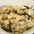 PARNELL's cooksnap of when they made 栄養たっぷり☆十六穀とひじきの混ぜご飯☆.