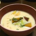 ＲＫまま's cooksnap of when they made さつま芋と南瓜の豆乳味噌汁.