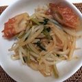 らまみさ's cooksnap of when they made 小松菜ともやしのゆずポン酢バター炒め.