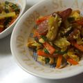 8itao8's cooksnap of when they made ☆冷蔵庫一掃！！ウィンナーと卵の炒め物☆.